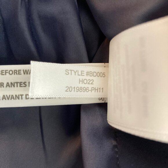 J. Crew Jacket Women 6 Black Stretch Velvet Willa Career Corp Minimalist Classic - Picture 11 of 11